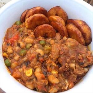 beans and plantain