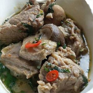 goat meat pepper soup